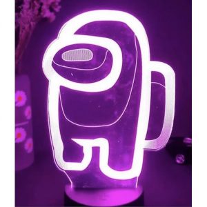 Among Us Impostor desk lamp